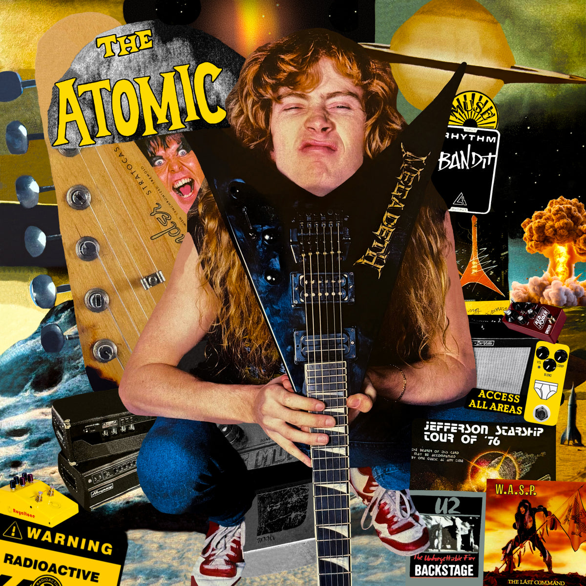 Atomic Rocker - Collage Misfit