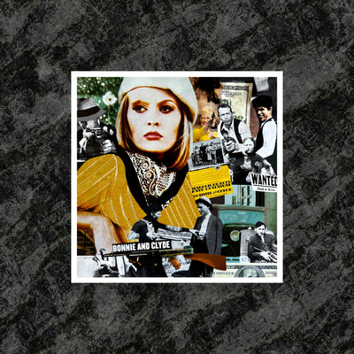 Bonnie & Clyde - Collage Misfit